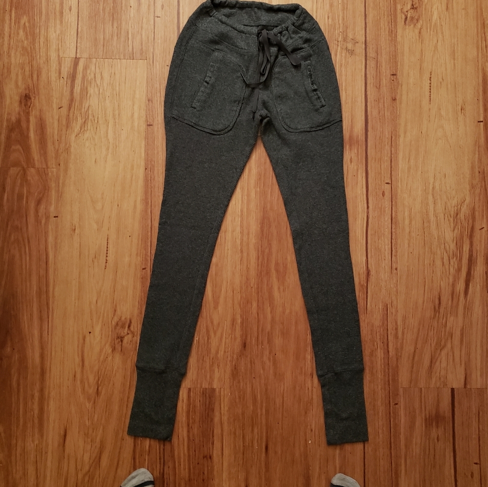 CalvinKlein thermal joggers, xxs, grey